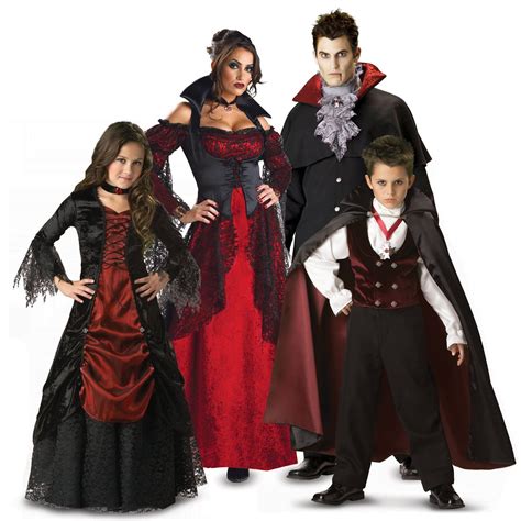 family vampire costumes